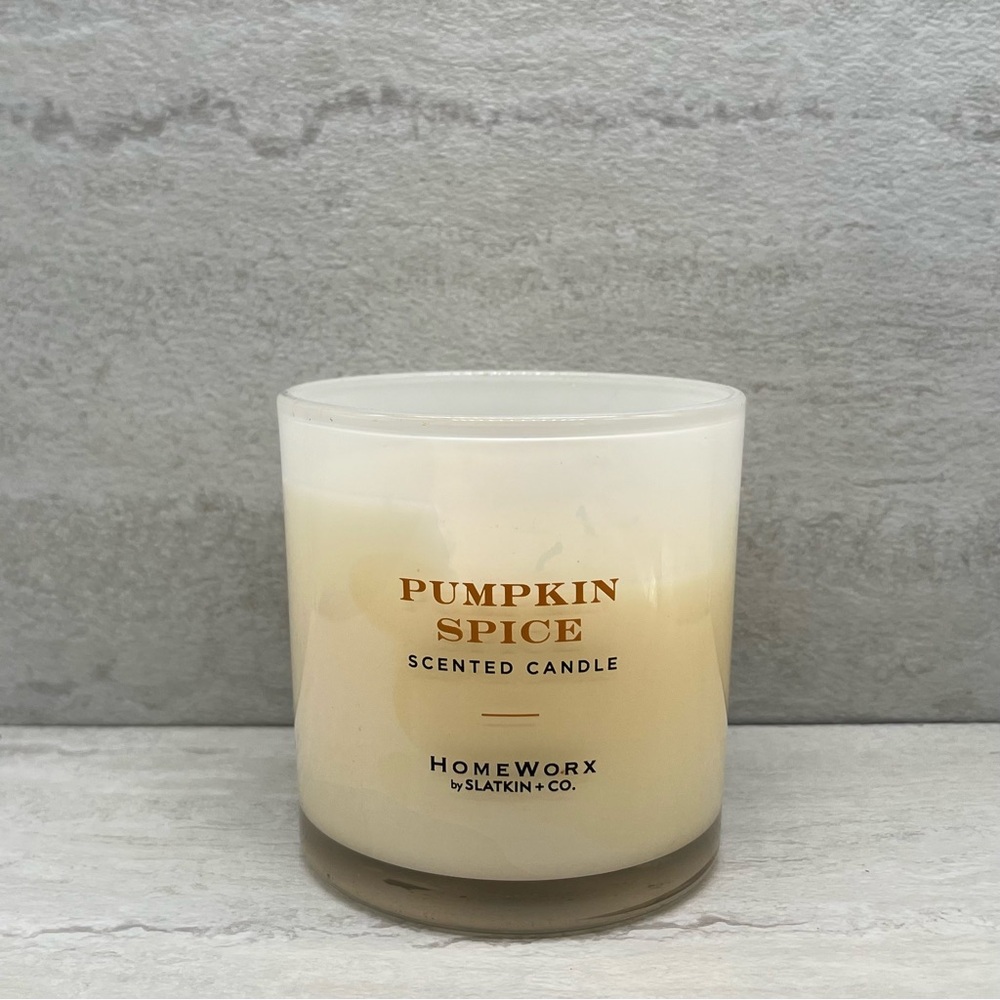 🎊 $7 HomeWorx Pumpkin Spice Scented Candle